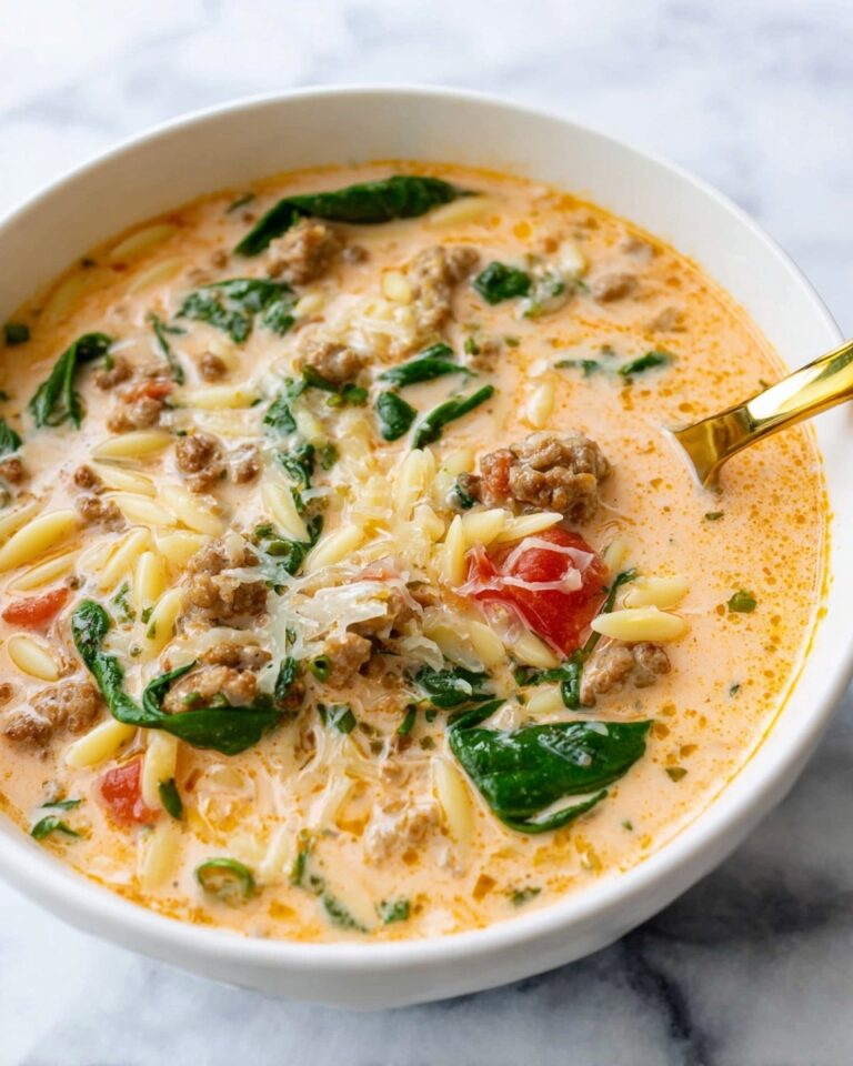 Italian Sausage Orzo Soup Recipe