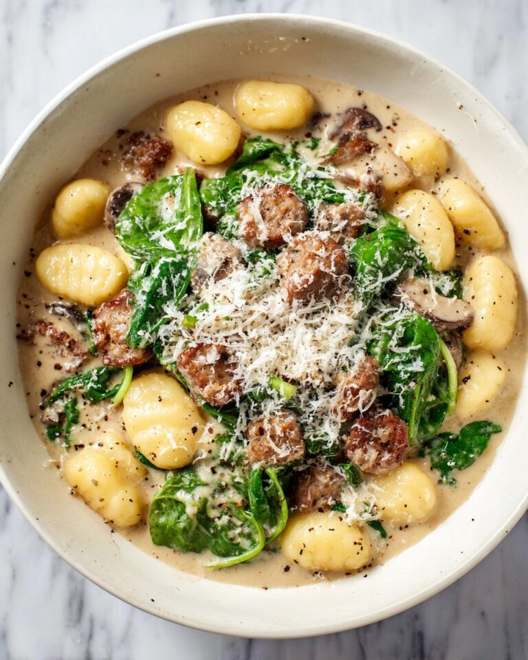 Italian Sausage and Mushroom Gnocchi Recipe