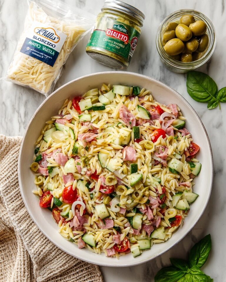 Italian Orzo Salad Recipe