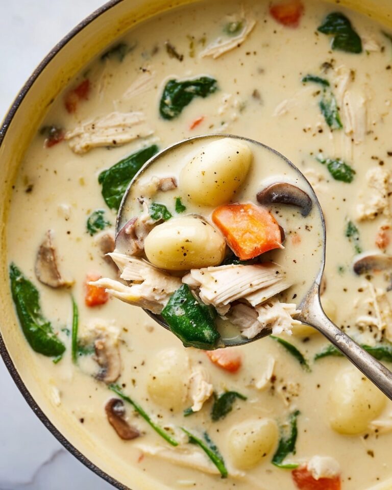 Easy Chicken Gnocchi Soup Recipe