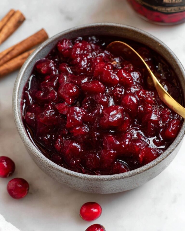 Boozy Cranberry Sauce with Grand Marnier Recipe
