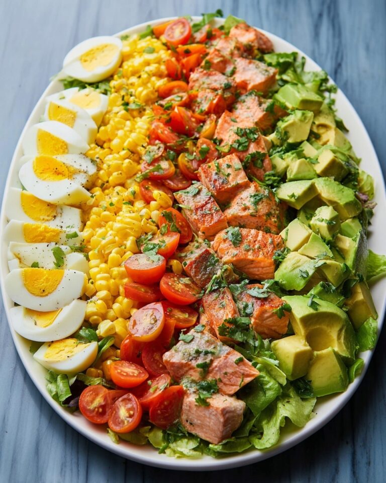Salmon Cobb Salad Recipe
