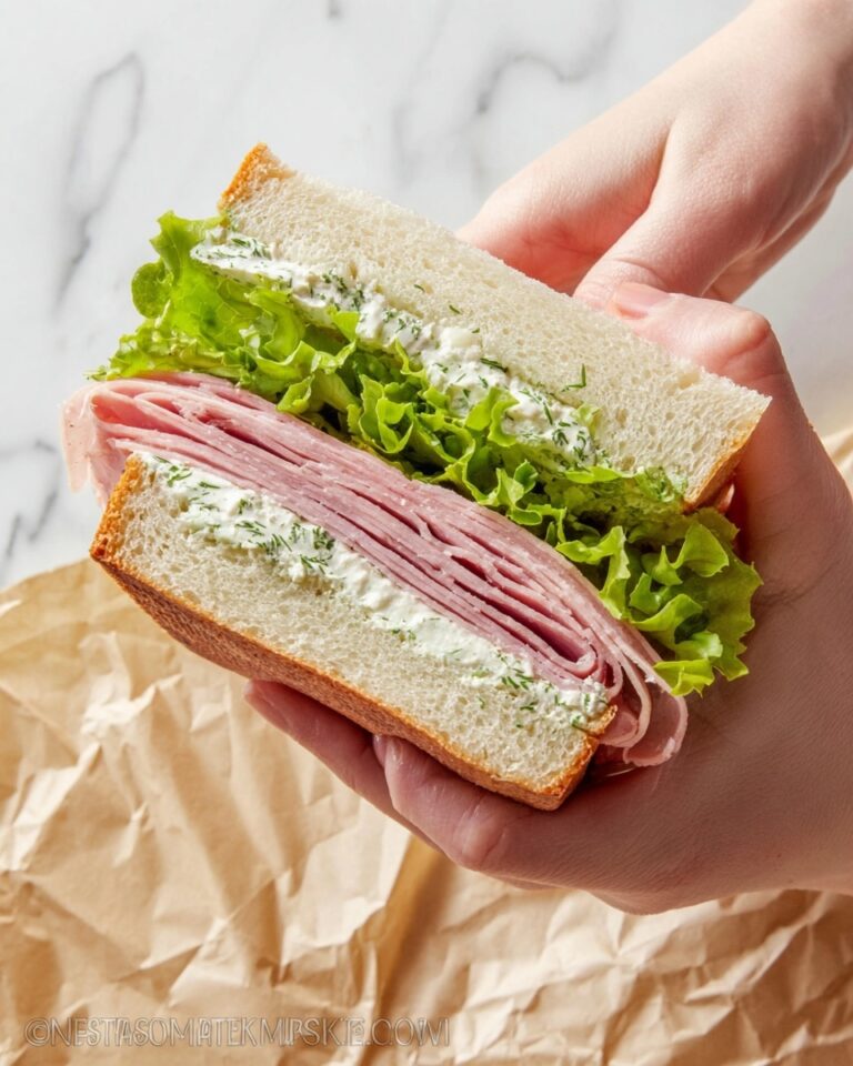 Salami Cream Cheese Sandwich Recipe