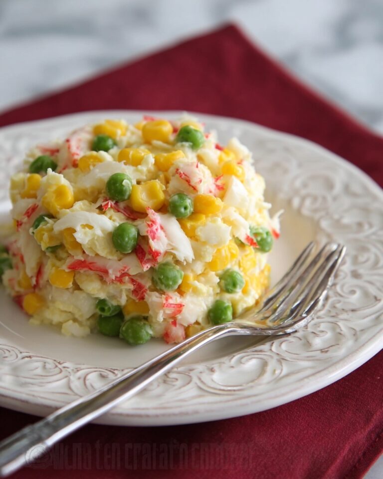 Russian Style Crab Salad Recipe