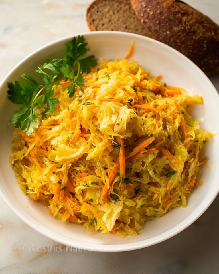 Russian Braised Cabbage Recipe