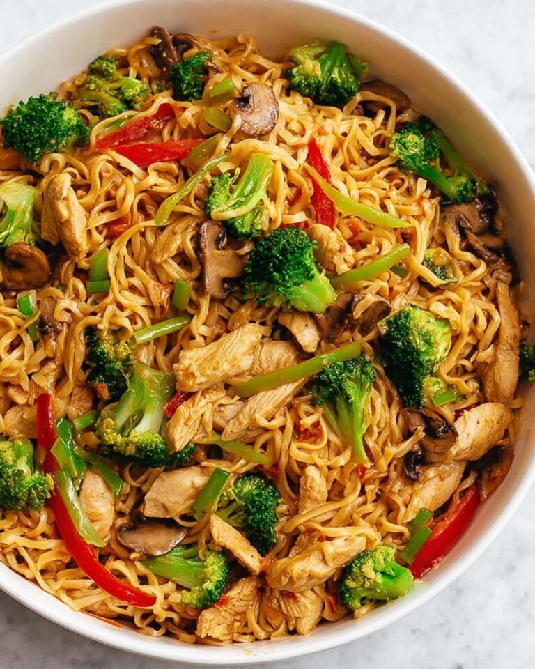 Chicken Stir Fry with Rice Noodles Recipe