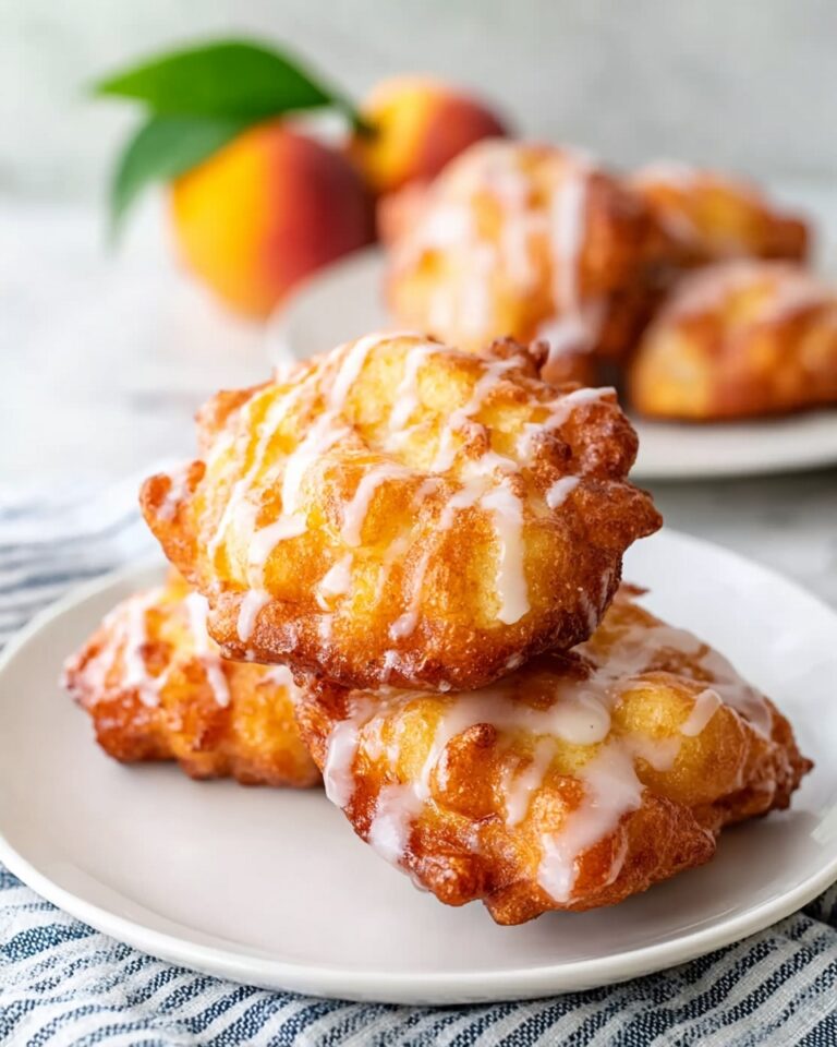 Fresh Peach Fritters Recipe