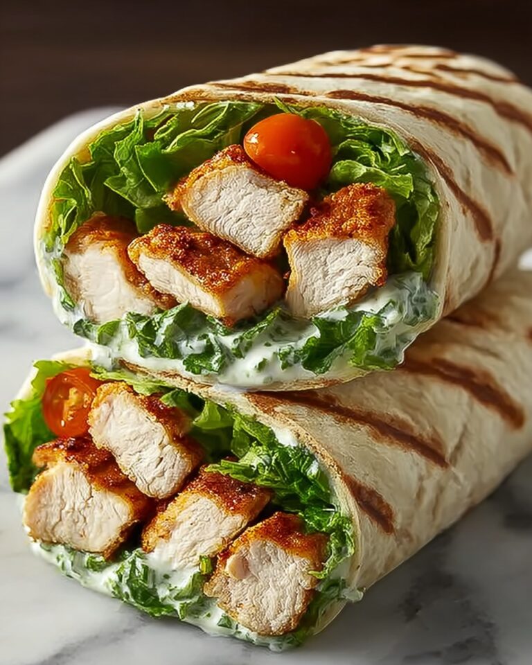 Chicken Caesar Wrap – A Quick and Delicious Lunch Idea Recipe
