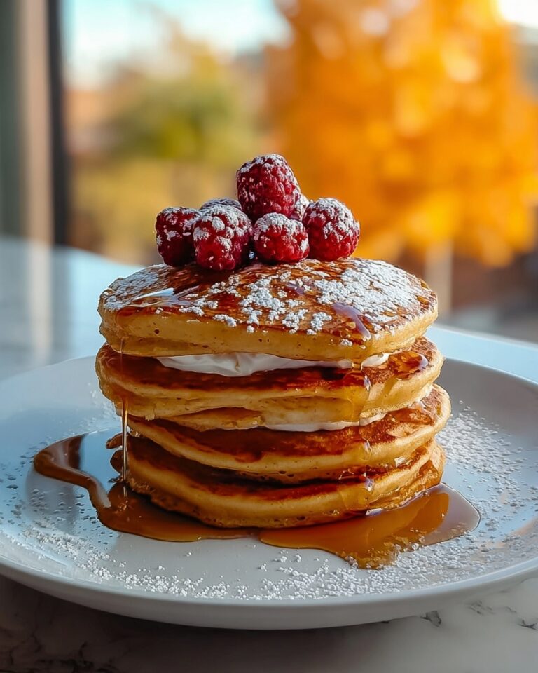 Pumpkin Spice Cottage Cheese Pancakes – A Fall Breakfast Delight Recipe