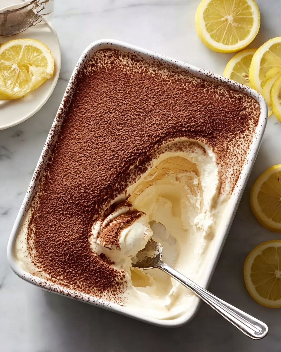 Quick and Easy No-Bake Lemon Vanilla Custard Recipe - Recipe Image