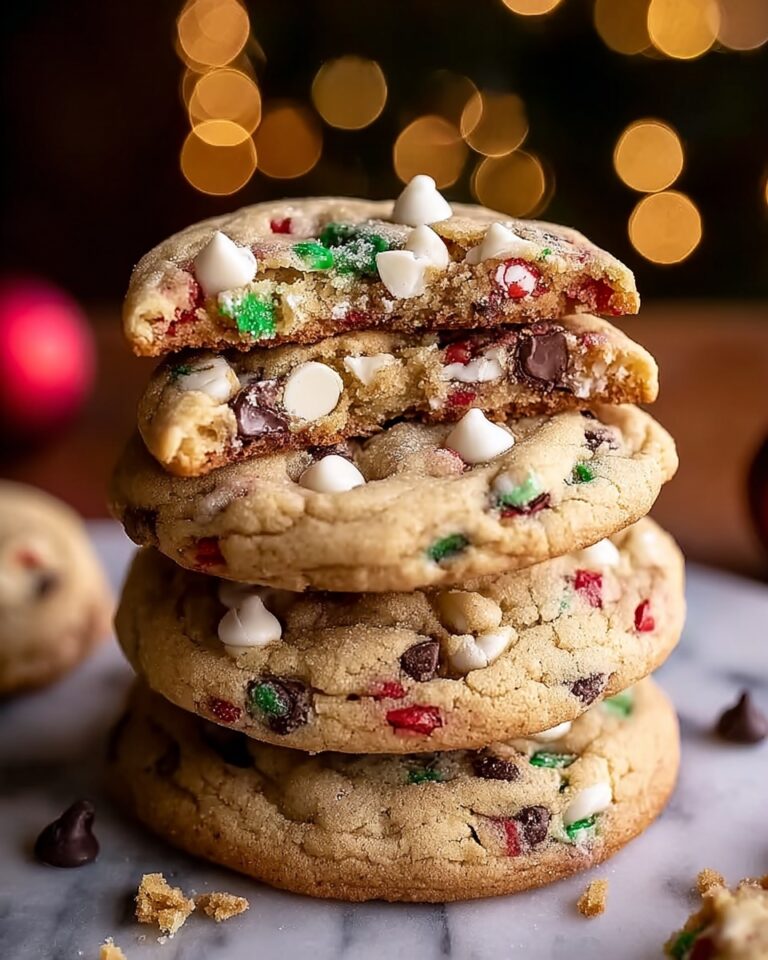 Cozy Winter Chocolate Chip Cookies – Soft, Chewy & Festive Recipe