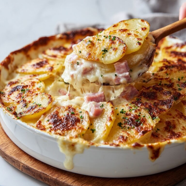 Ham and Potatoes Au Gratin Recipe