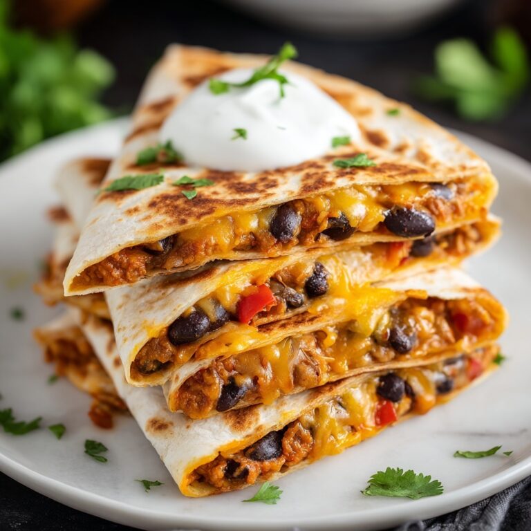 Folded Quesadilla Wraps Recipe