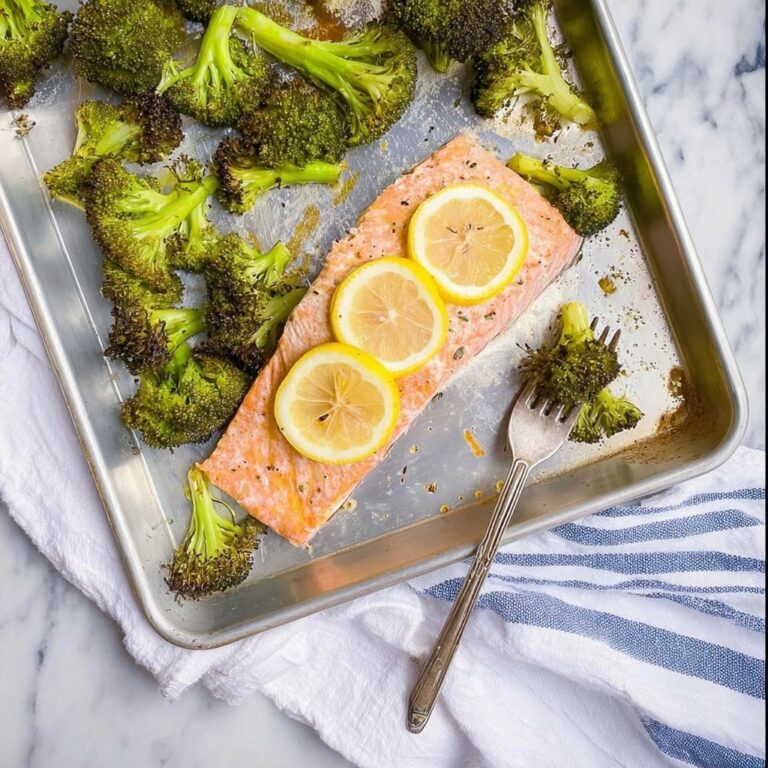 Baked Salmon and Broccoli Recipe