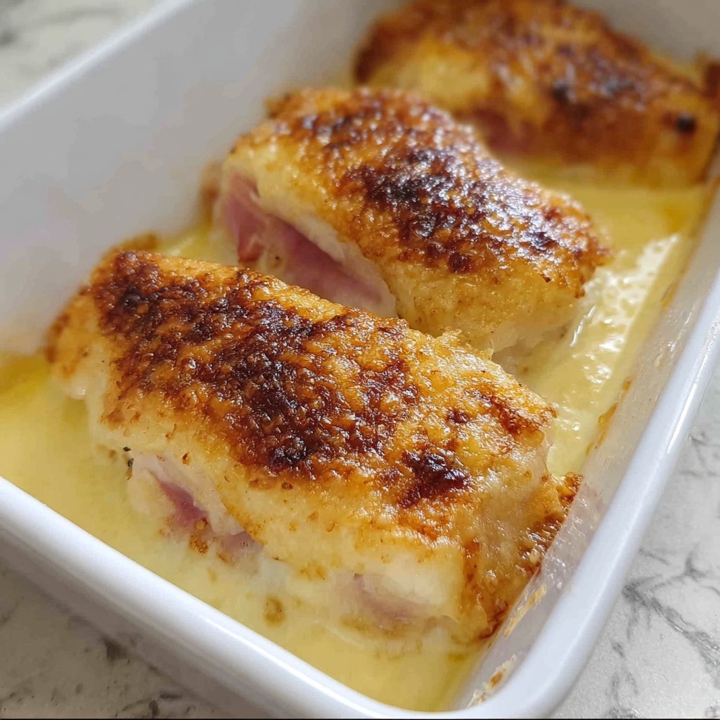 Chicken Cordon Bleu Bake Recipe - Recipe Image