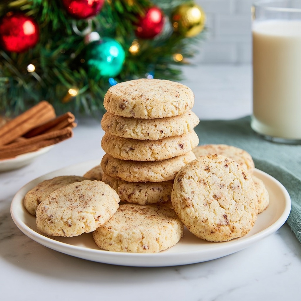 Eggnog Snickerdoodles Recipe - Recipe Image