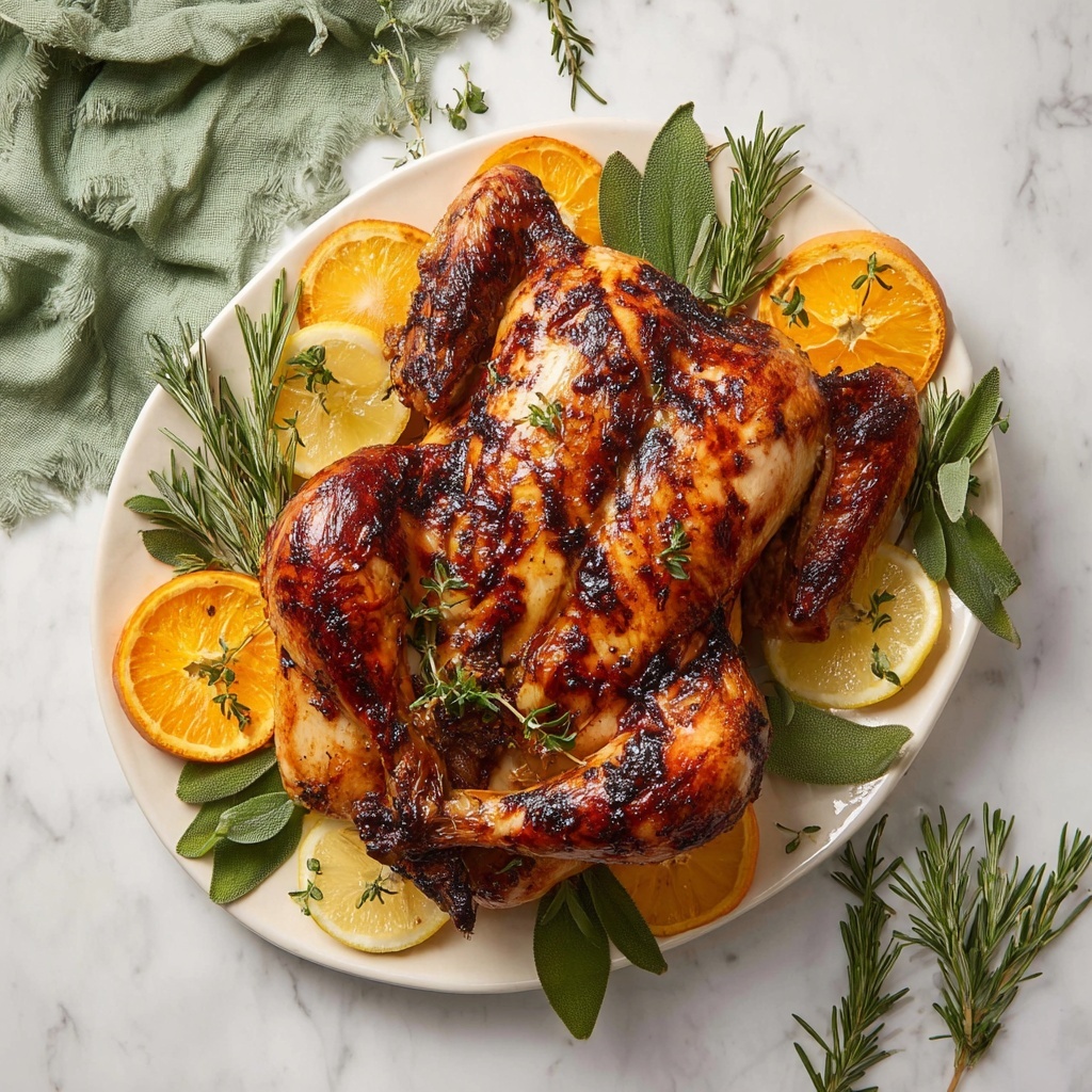 Perfectly Roasted Spatchcock Turkey Recipe - Recipe Image