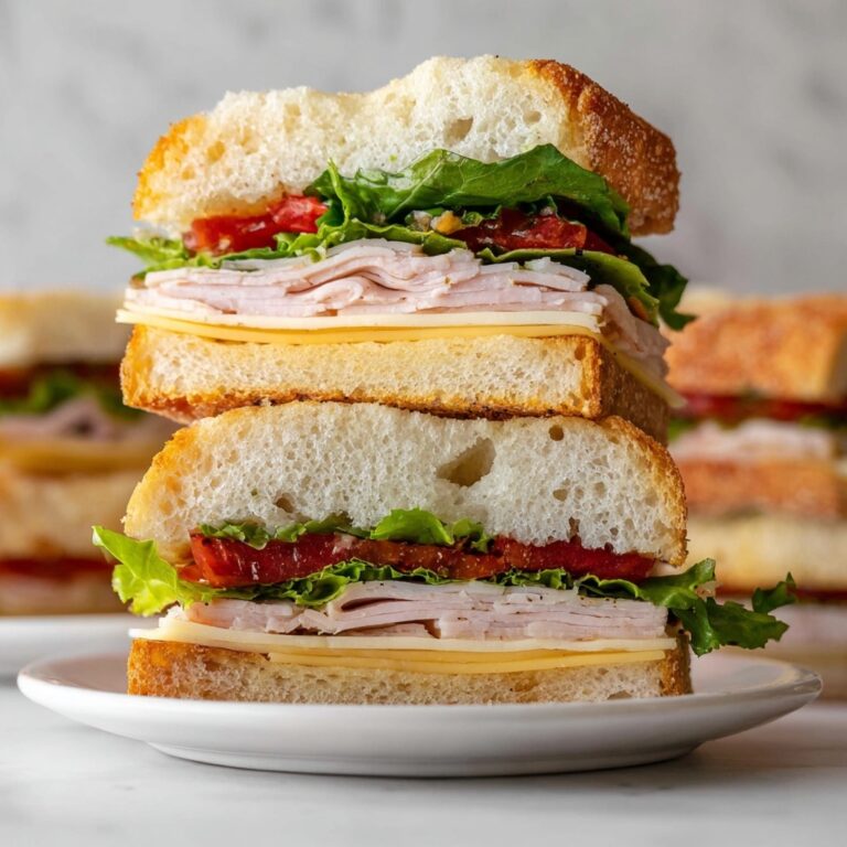 Sun-Dried Tomato Pesto Focaccia Turkey Sandwich Recipe