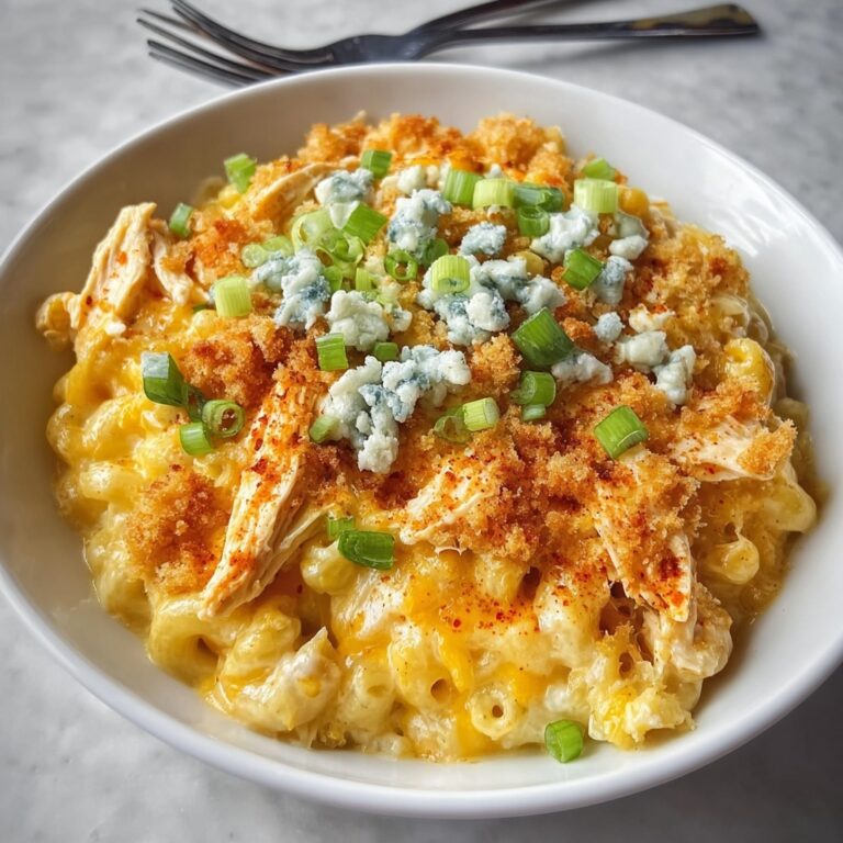 Buffalo Chicken Macaroni and Cheese Recipe