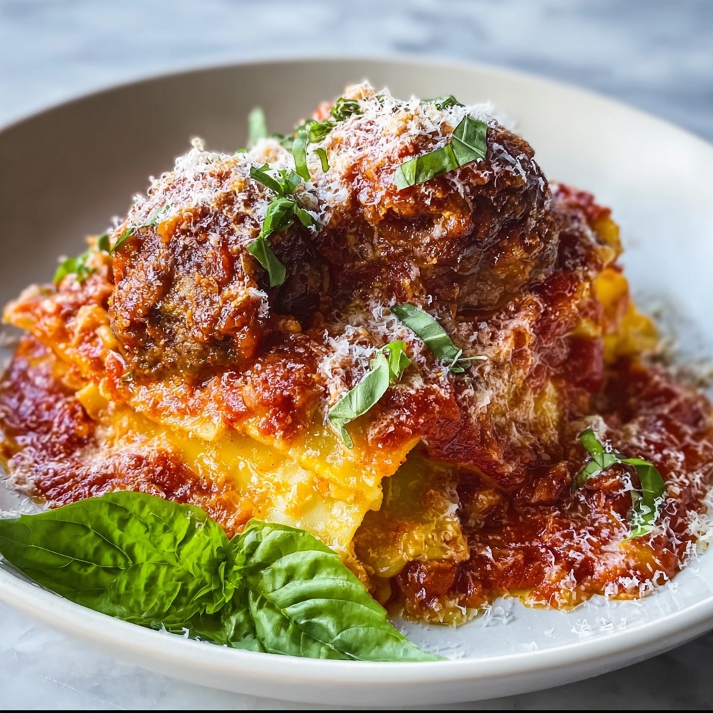 Instant Pot Dump and Go Meatball Lasagna Recipe - Recipe Image