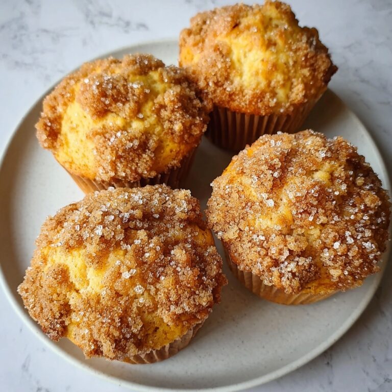 Apple Muffins with Crumb Topping Recipe