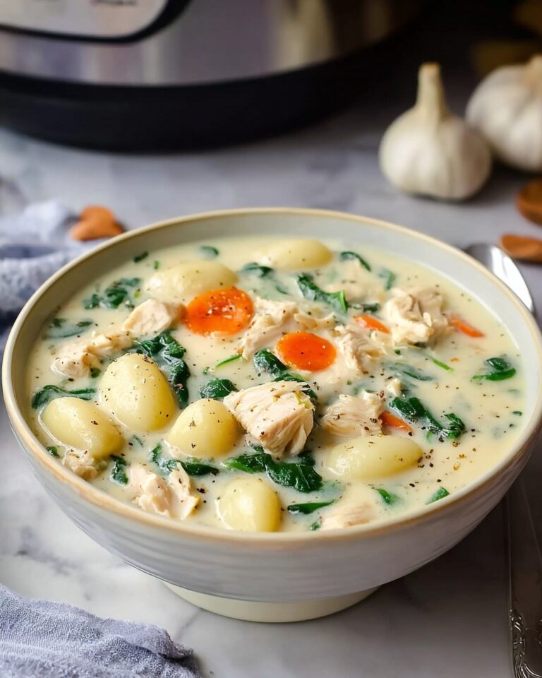 Crockpot Chicken Gnocchi Soup: Creamy, Easy, and Full of Comfort Recipe