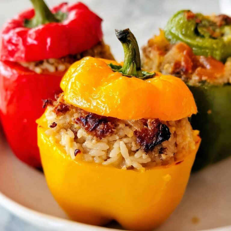 Roasted Stuffed Bell Peppers Recipe