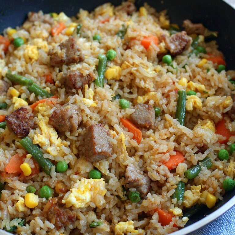 Quick Easy Pork Fried Rice Recipe