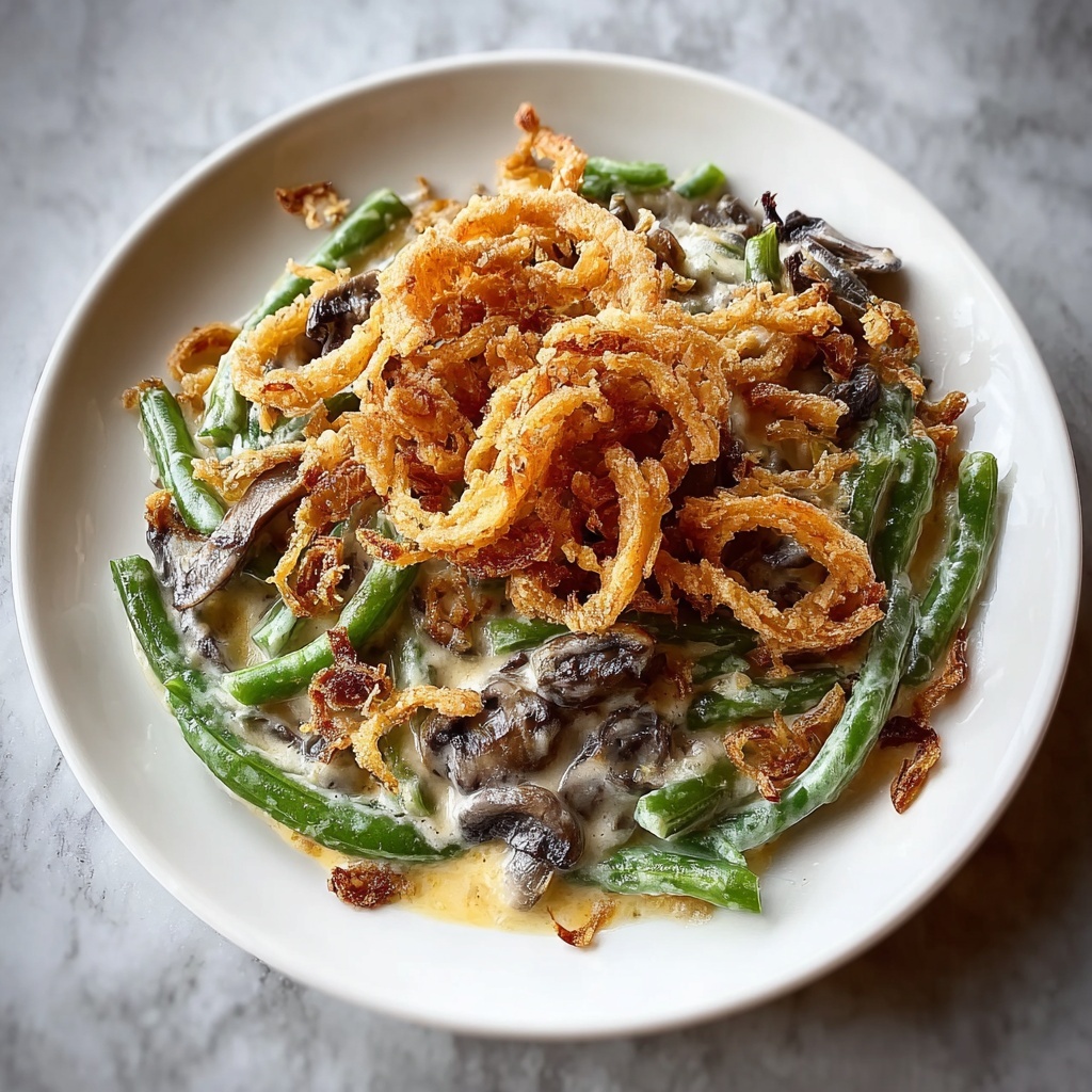 Classic Green Bean Casserole Recipe - Recipe Image