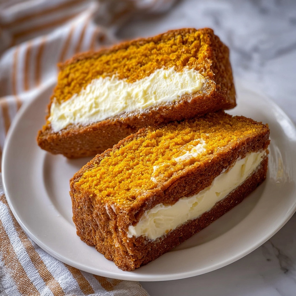 Cream Cheese-Filled Pumpkin Bread Recipe - Recipe Image