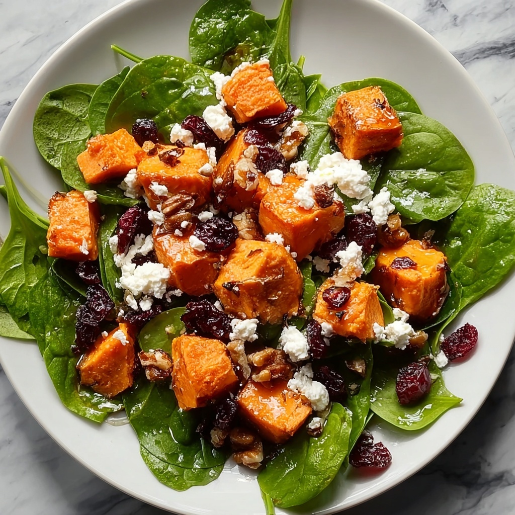 Sweet Potato Salad with Cranberries and Goat Cheese Recipe - Recipe Image