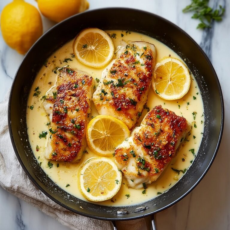 Pan Fried Tilapia with Lemon Butter Sauce Recipe