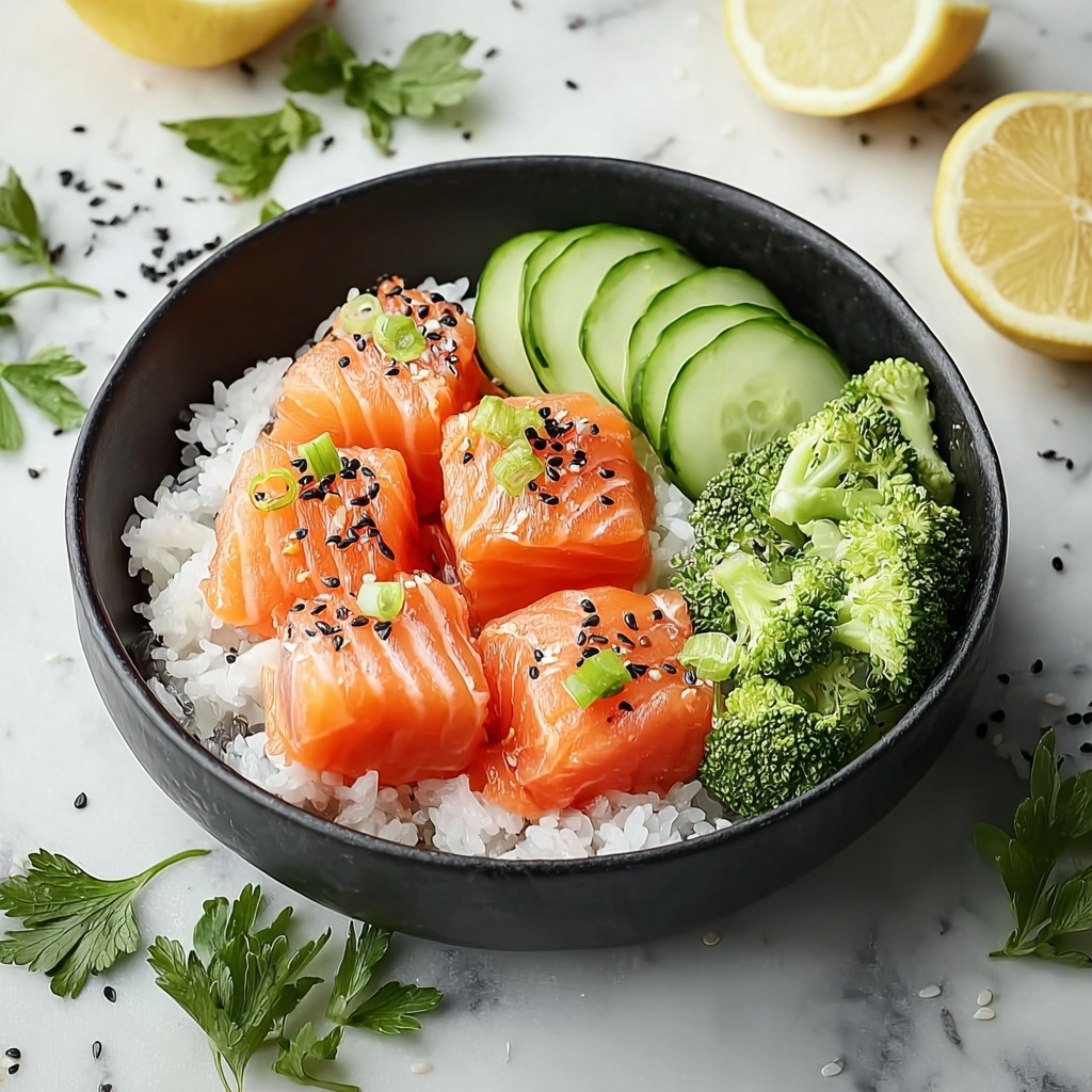 Salmon Rice Bowls Recipe - Recipe Image