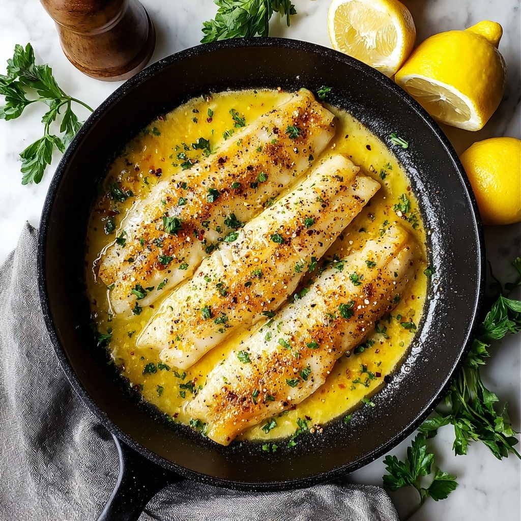 Garlic Butter Tilapia Recipe - Recipe Image