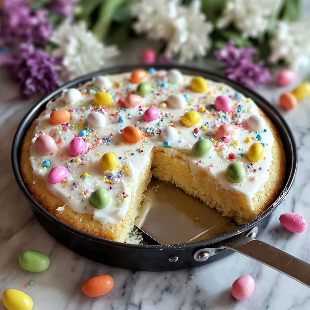 Easter Poke Cake Recipe - Recipe Image