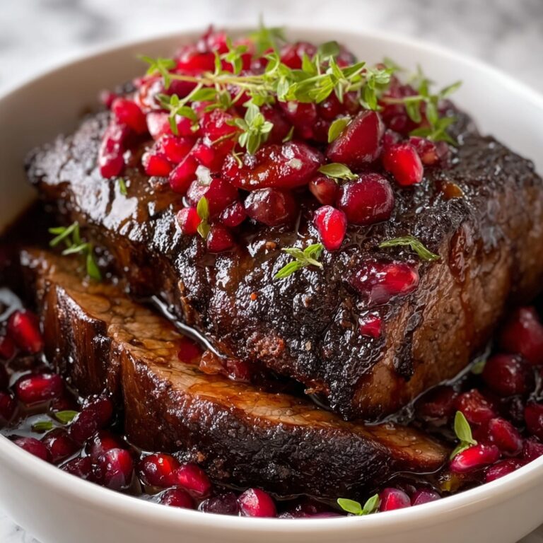 Cranberry Balsamic Roast Beef Recipe