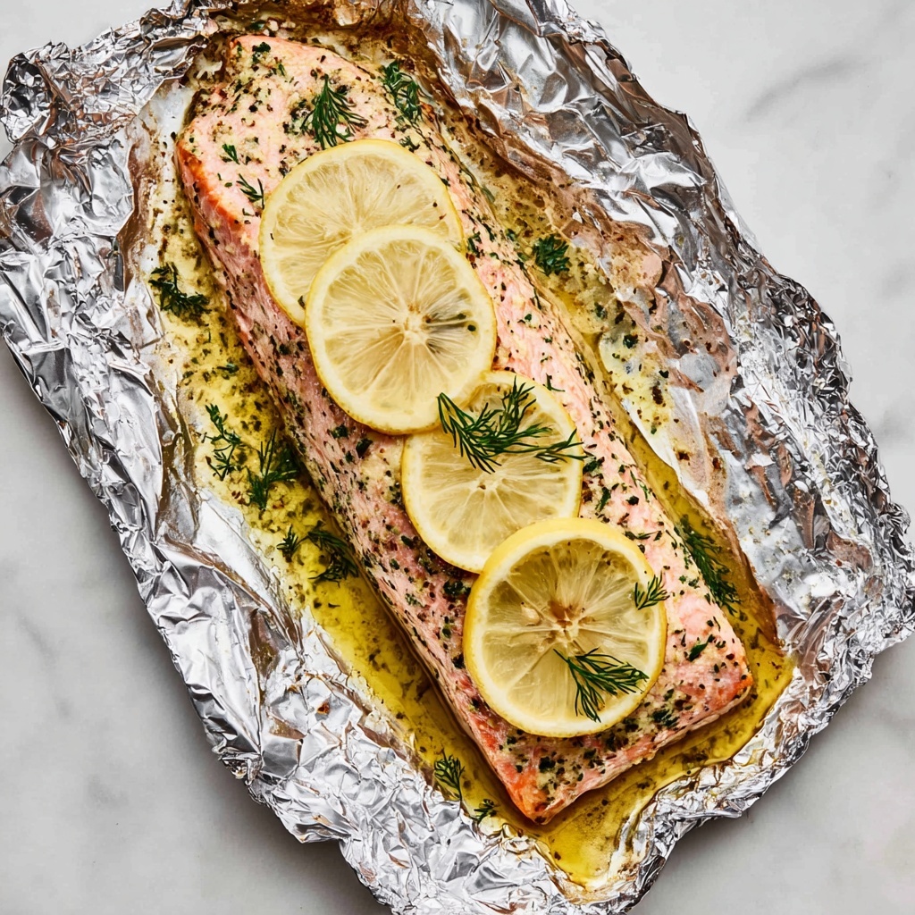 Baked Sockeye Salmon with Lemon, Garlic, and Herbs Recipe - Recipe Image