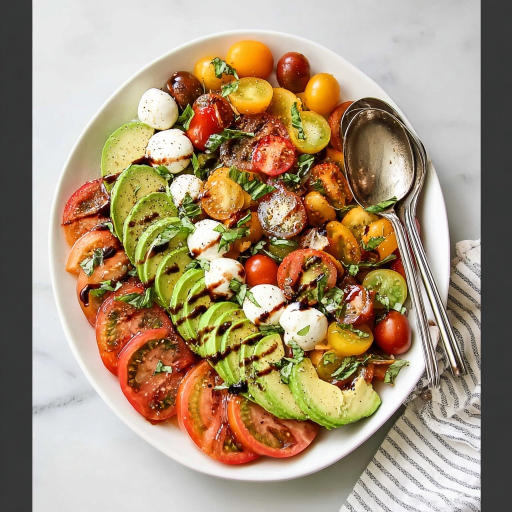 Avocado Caprese Salad Recipe - Recipe Image