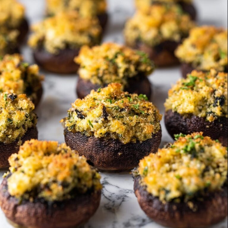 Spinach and Artichoke Stuffed Mushrooms Recipe