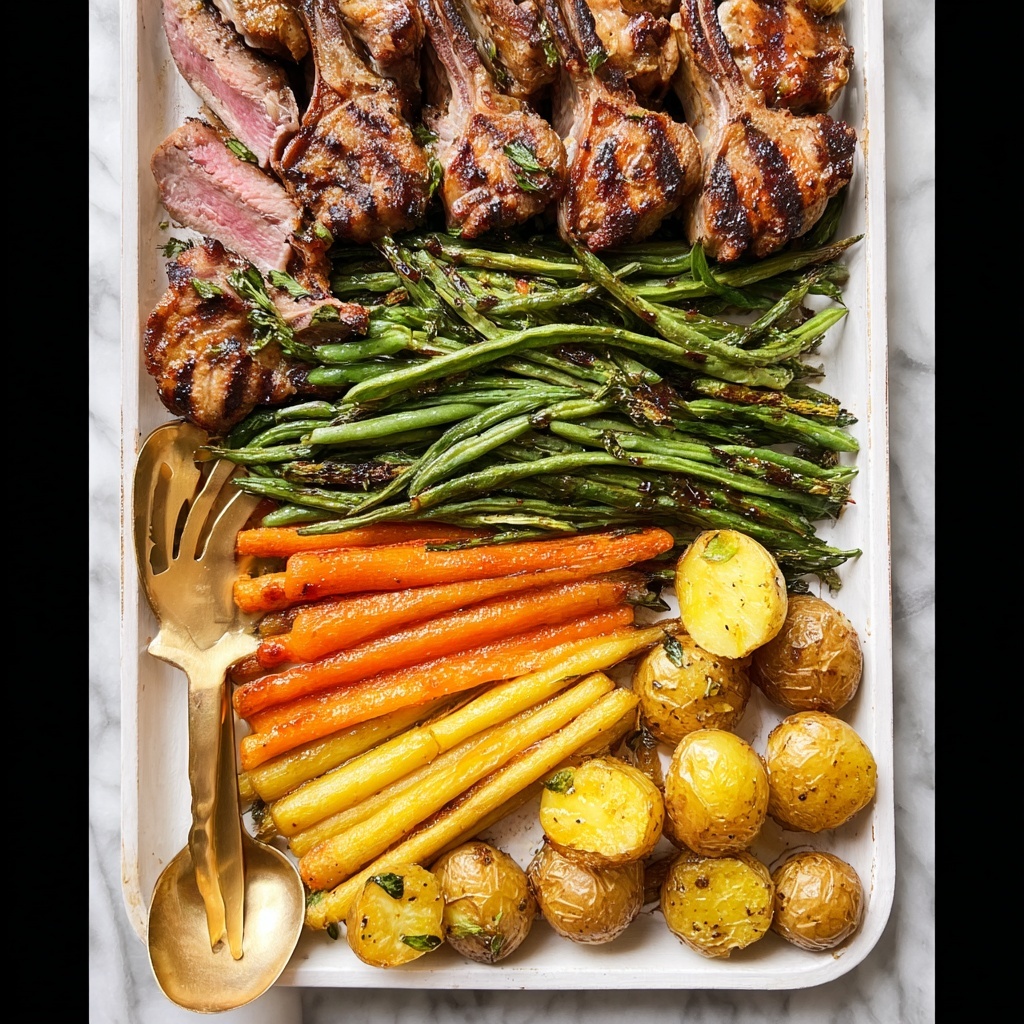 Sheet Pan Easter Dinner with Lamb Recipe - Recipe Image