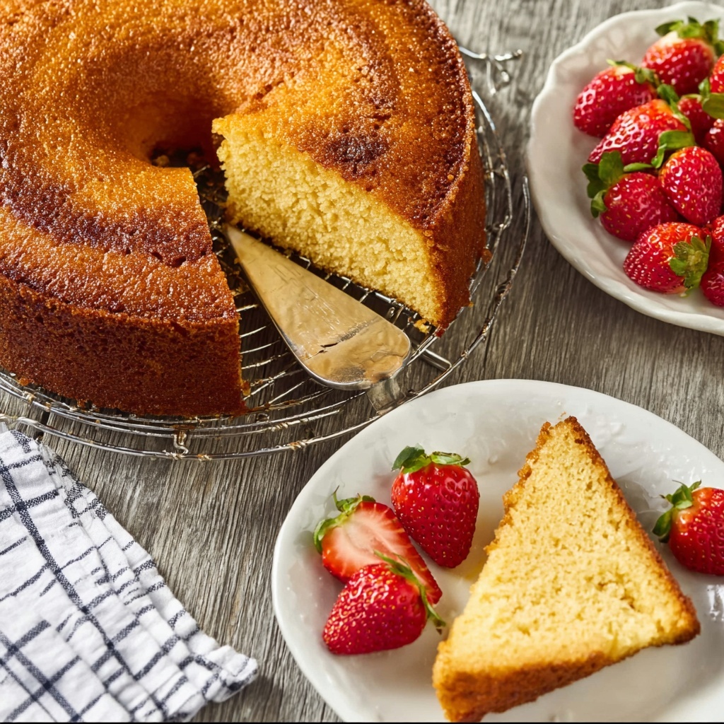 Classic Pound Cake Recipe - Recipe Image