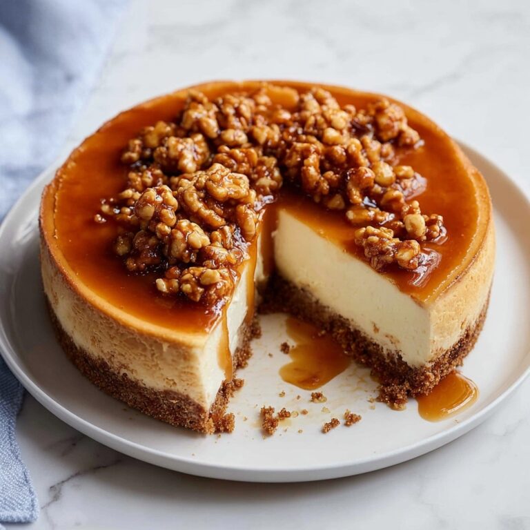 Macadamia Caramel Cheesecake Recipe
