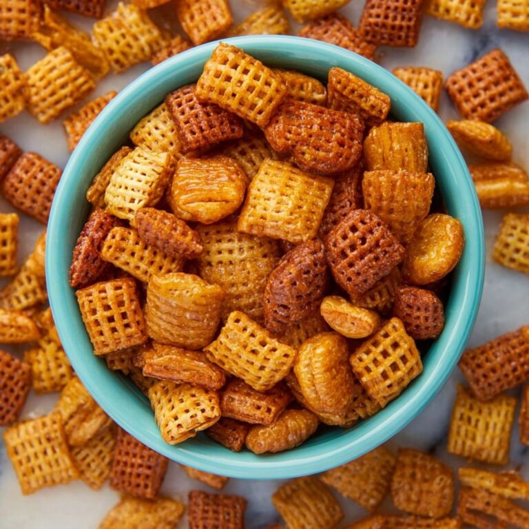BBQ Chex Mix Snack Mix Recipe