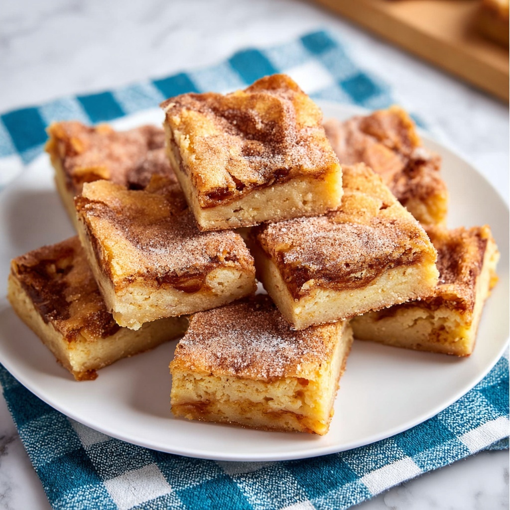 Snickerdoodle Cheesecake Bars Recipe - Recipe Image