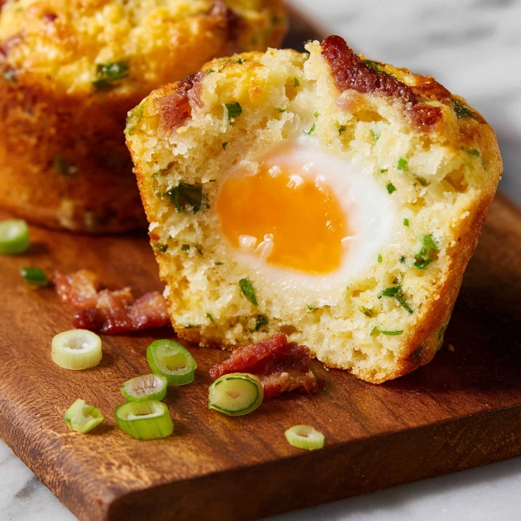 Bacon and Egg Breakfast Muffins Recipe - Recipe Image