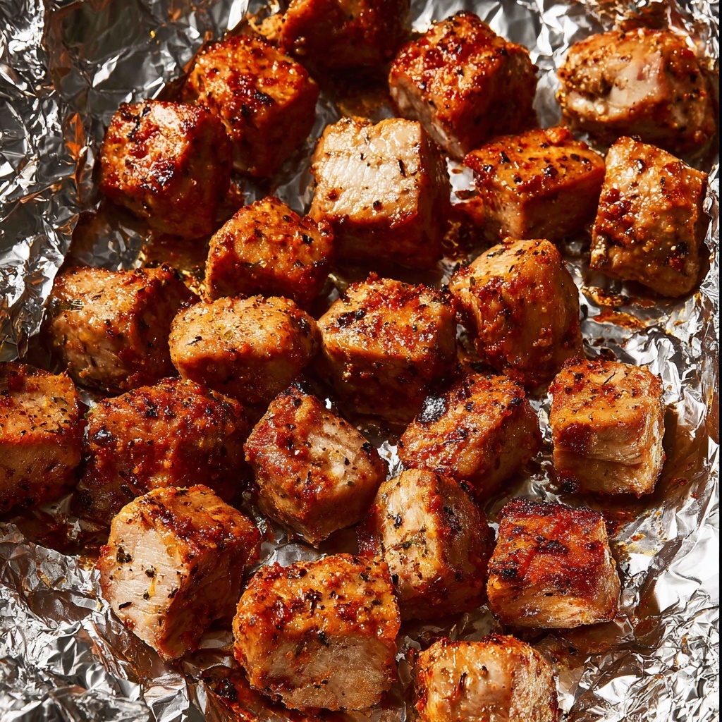 Cajun Baked Salmon Bites Recipe - Recipe Image