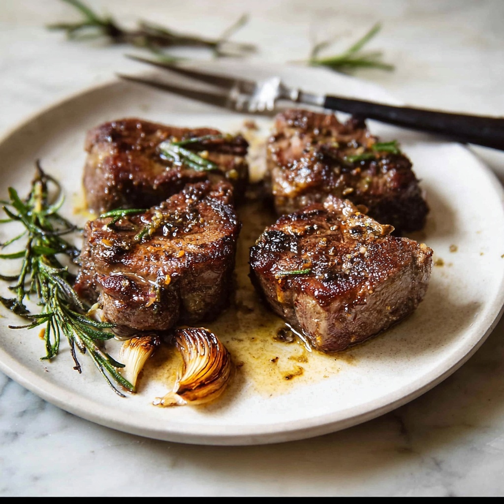 Rosemary Garlic Grilled Lamb Chops Recipe - Recipe Image