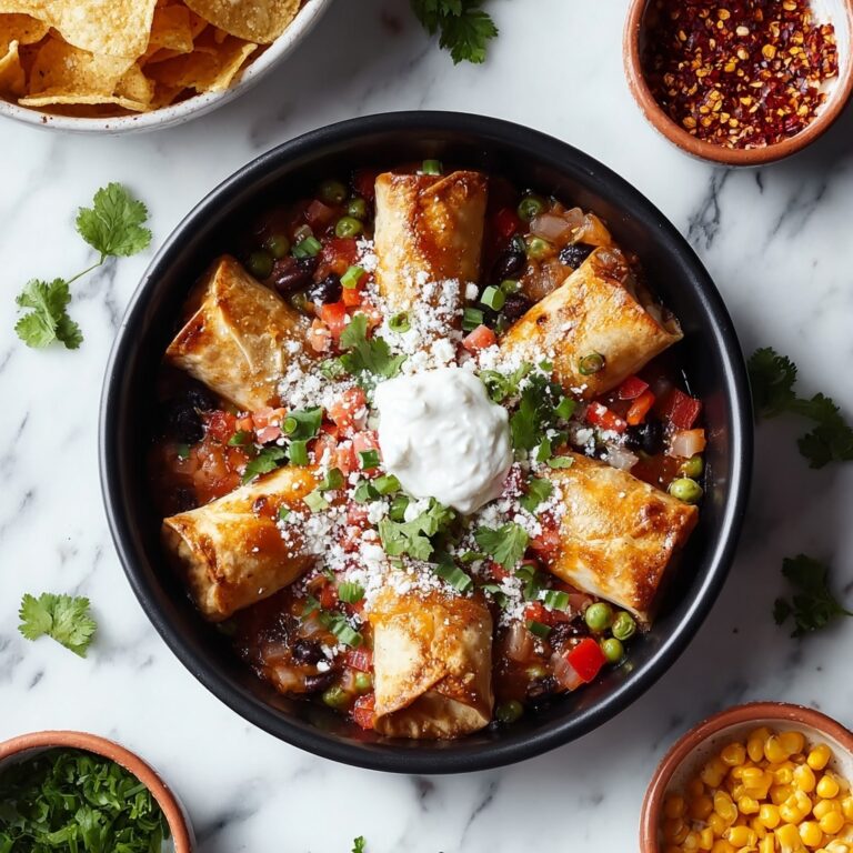 Southwest Chicken Egg Rolls Recipe