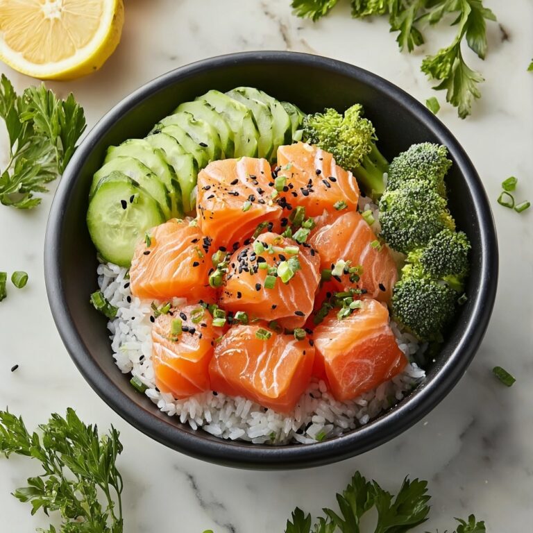Salmon Rice Bowls Recipe