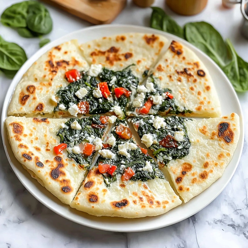 2 Ingredient Cottage Cheese Flatbread Recipe - Recipe Image